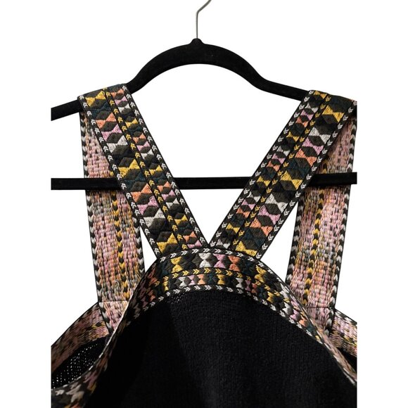 Madewell Bohemian Embroidered Swing Sweater Knit Tank Top - Picture 4 of 10